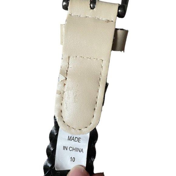 Gently Used Gap Girls Colorful Braided Leather Belt (size 10) - Picture 5 of 6